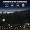 Luxrite 48FT LED Outdoor String Lights Commercial Grade Waterproof 24 Edison S14 Bulbs IP65 Hanging Lights LR40032-1PK - alternate 3